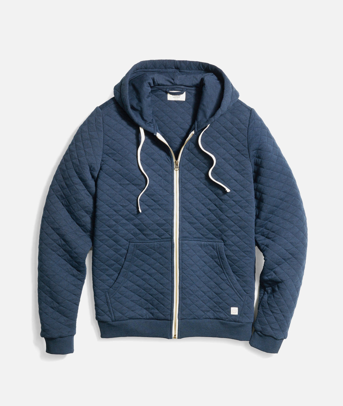 Custom Cut & Sew Corbet Quilted Full Zip Hoodie