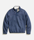 Women's Reversible Corbet Pullover in Navy/Oat