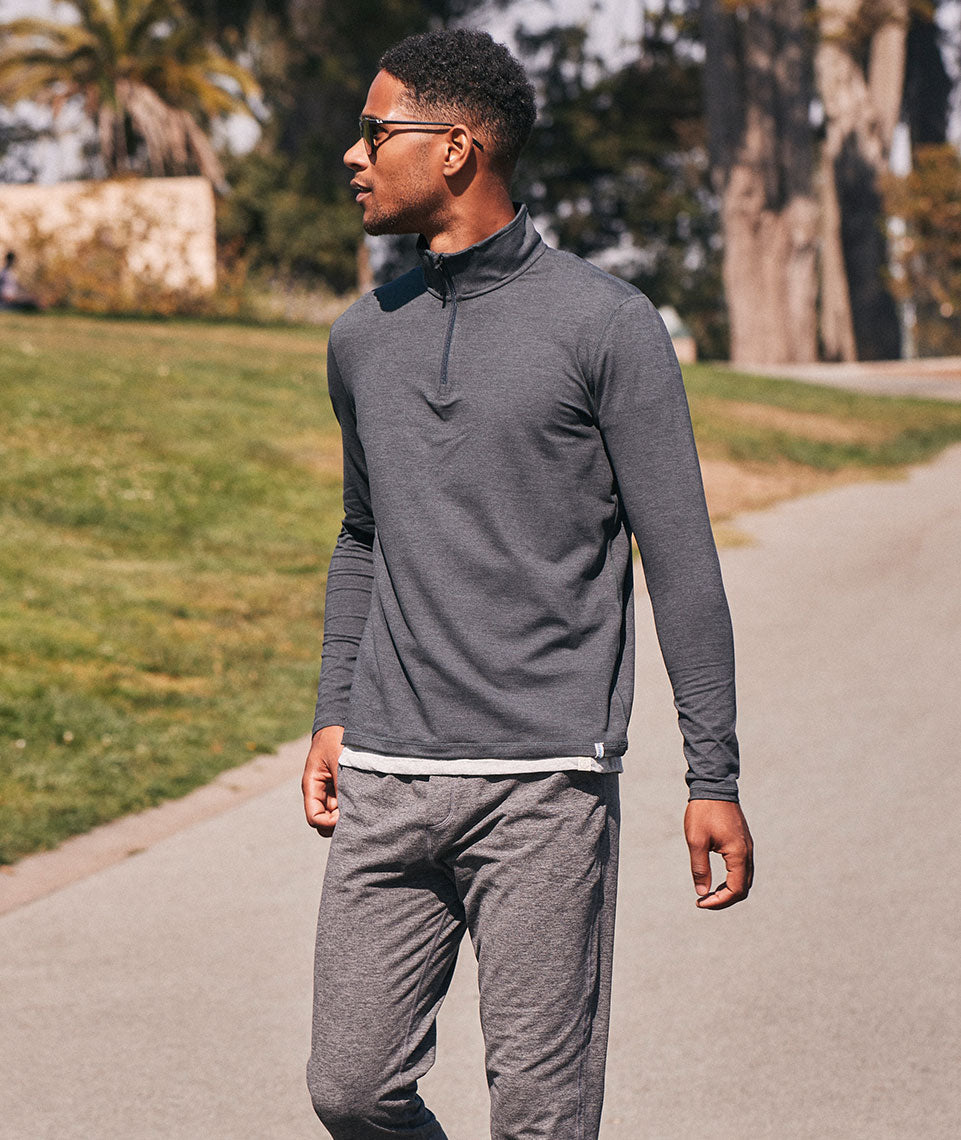 Men's Sport Jogger in Heather Grey
