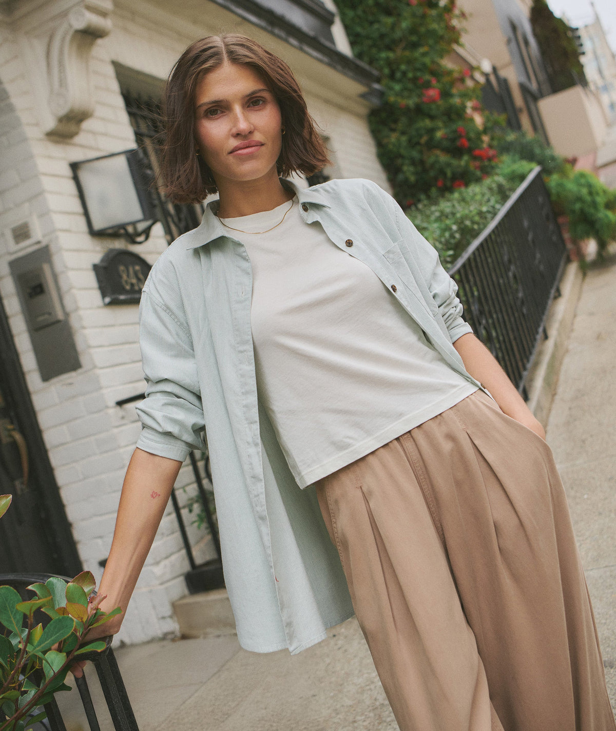 Jane Relaxed California Oxford Shirt