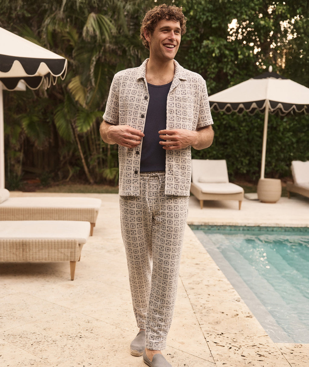 Cam Jacquard Pant
