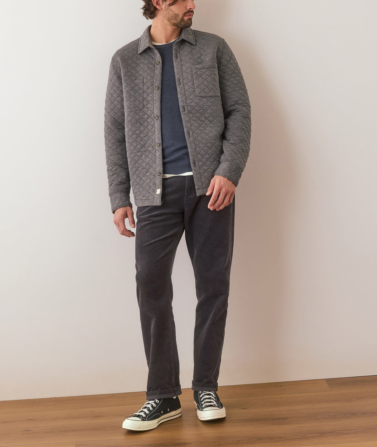 Corbet Quilted Overshirt