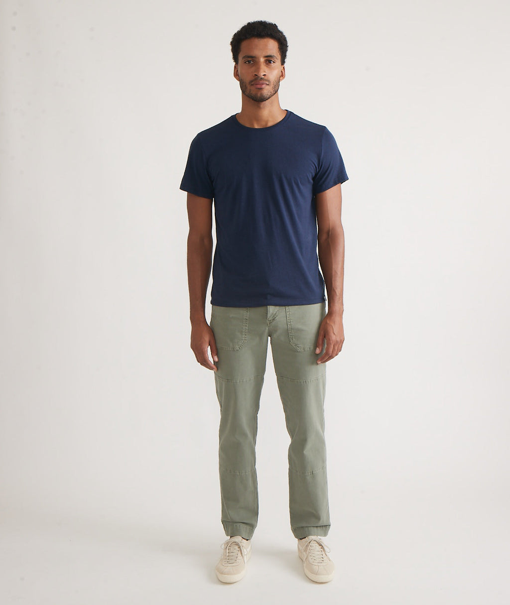 Men's Re-Spun Signature Crew in Navy