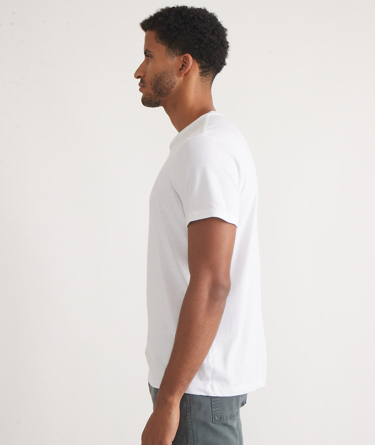 Men's Signature Crew in White