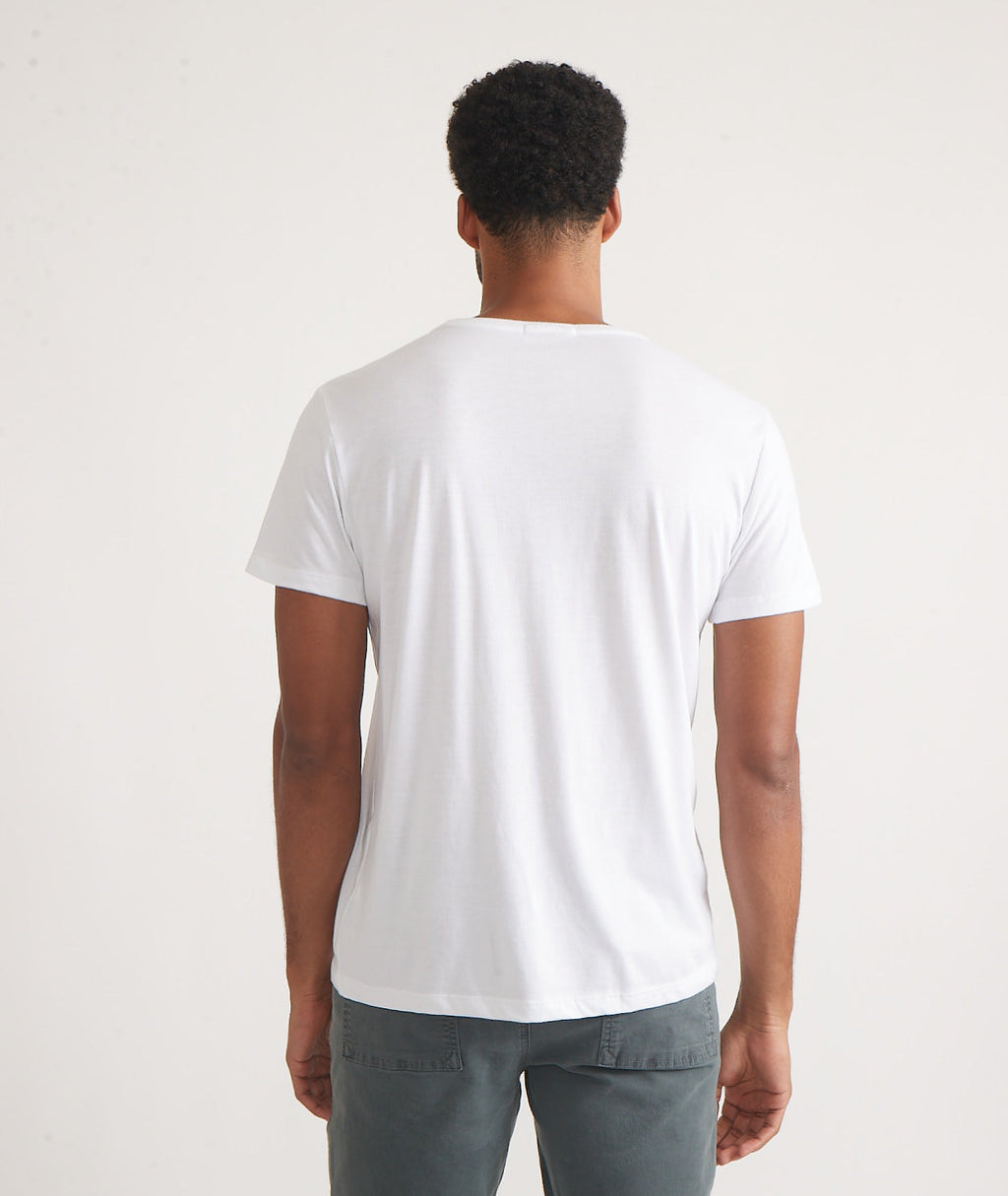 Men's Signature Crew in White
