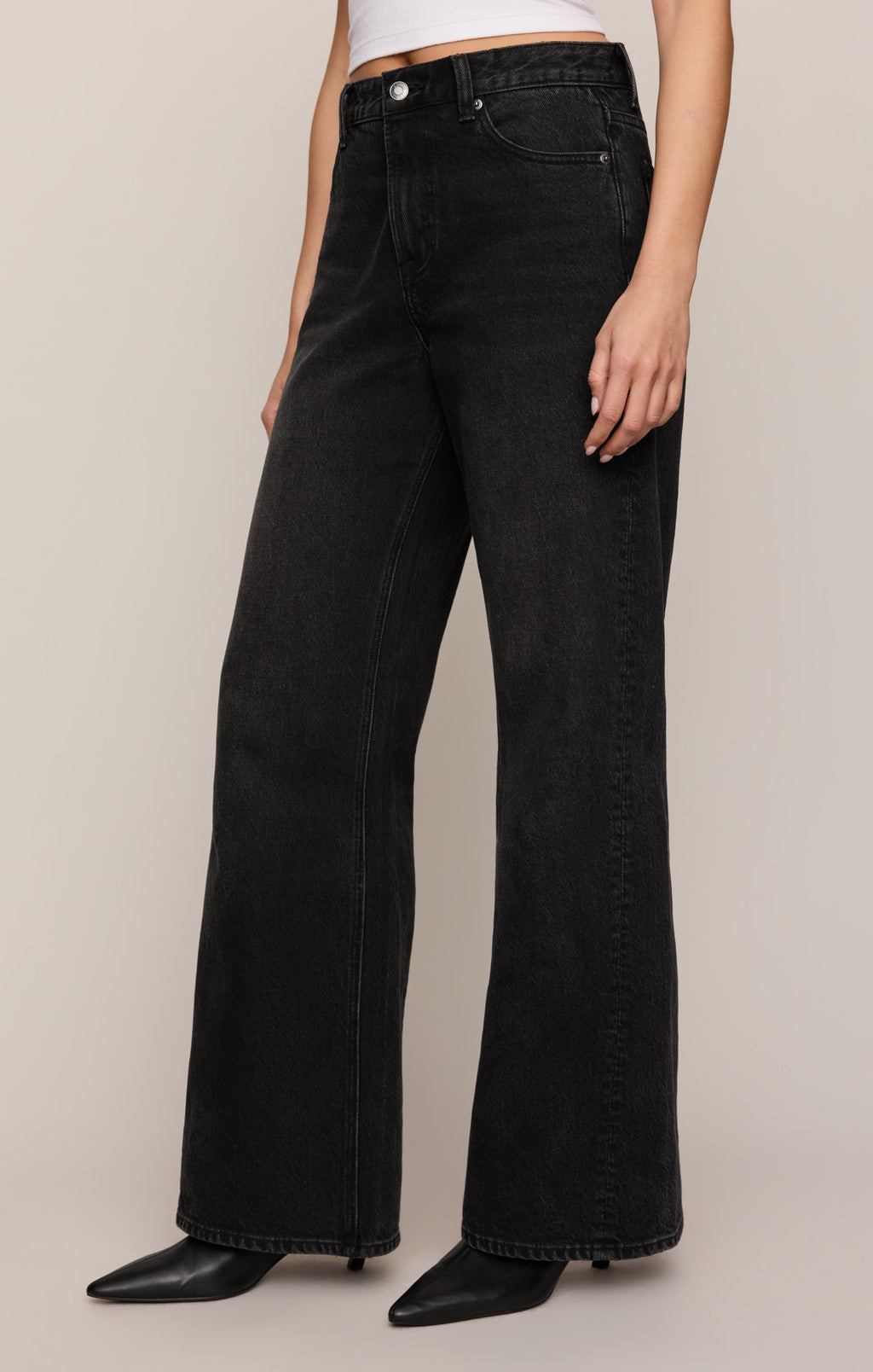 The Head Turner High-Rise Wide Denim