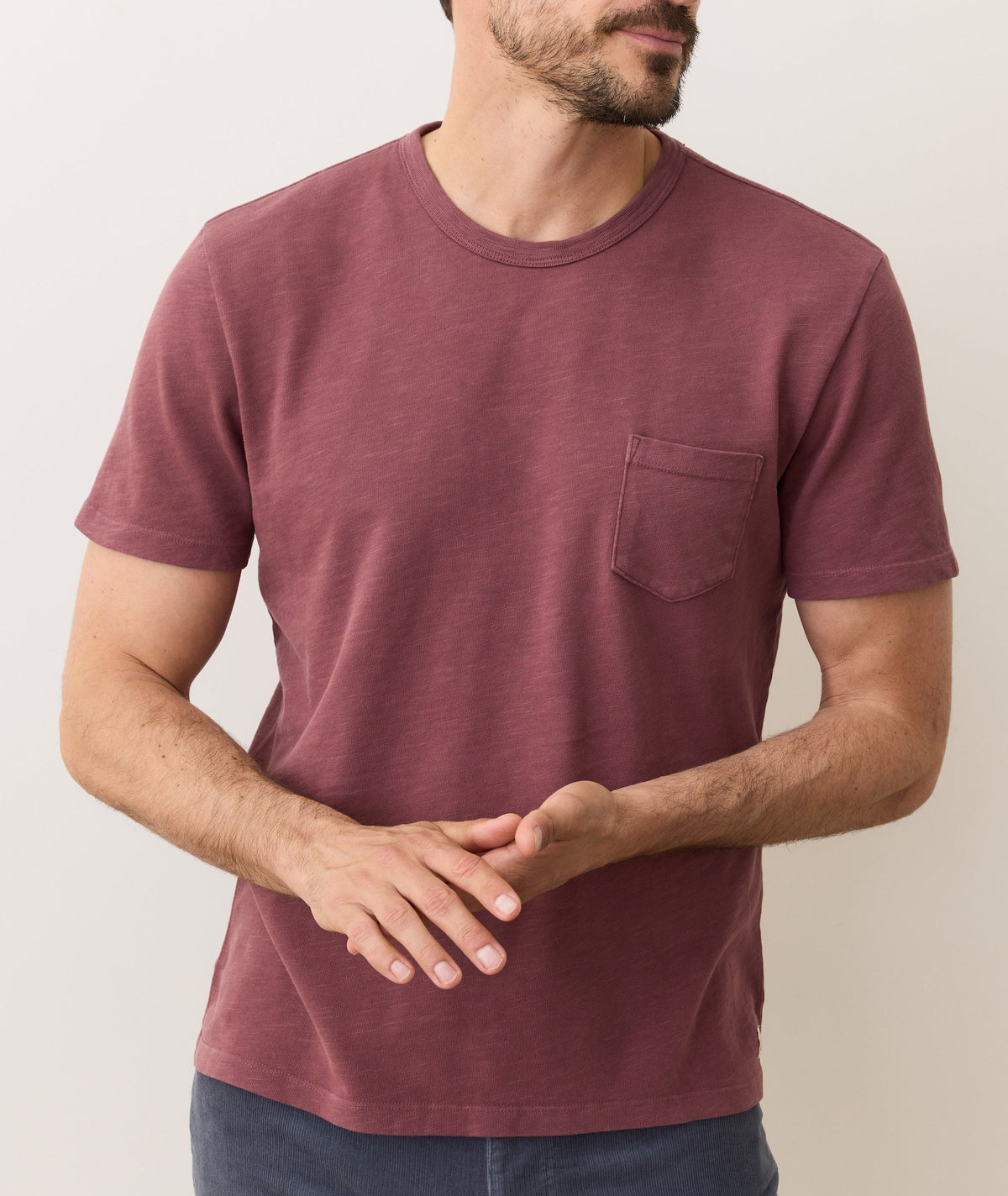 Classic Heavy Slub Pocket Tee