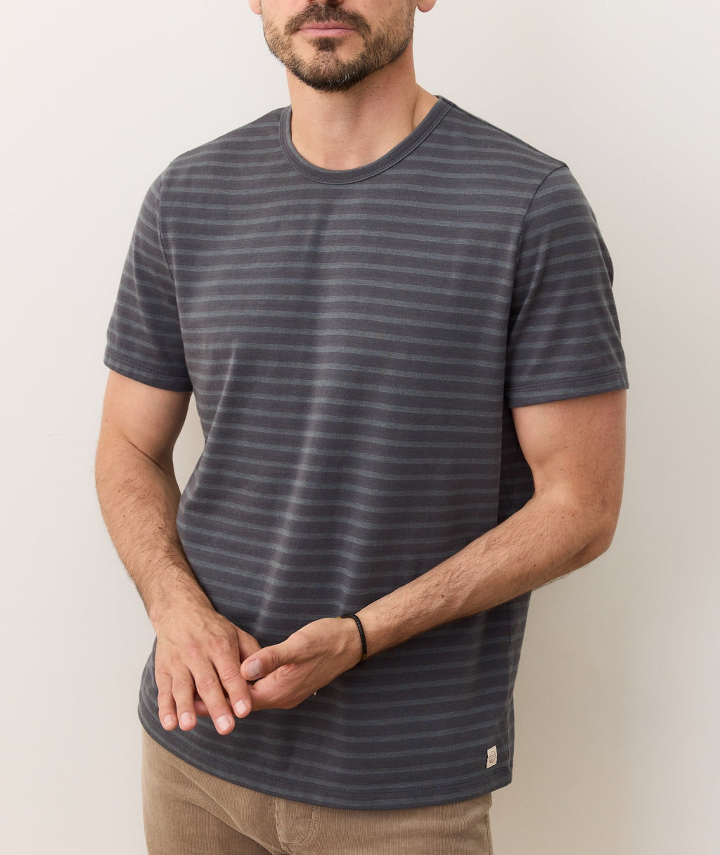 Signature Jacquard Crew Tee
