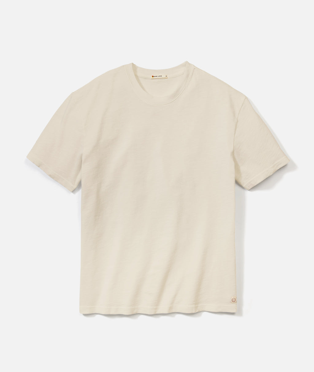 Relaxed Heavy Slub Tee
