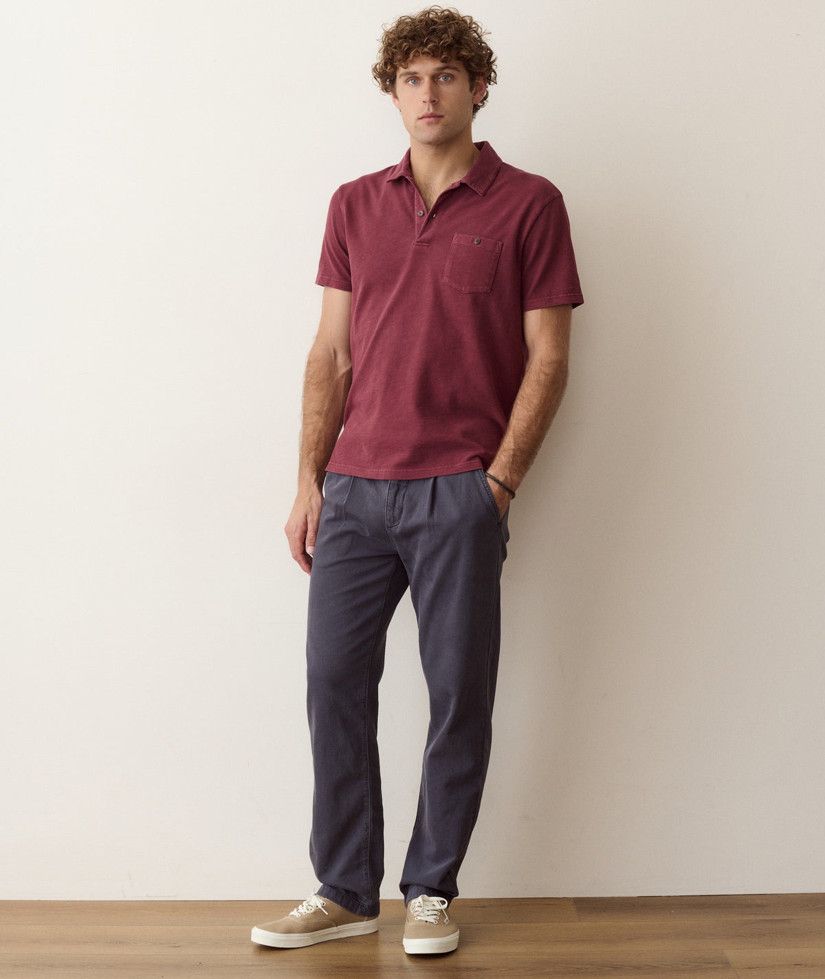 Luxe Slub Polo