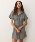Arden Mini Shirt Dress