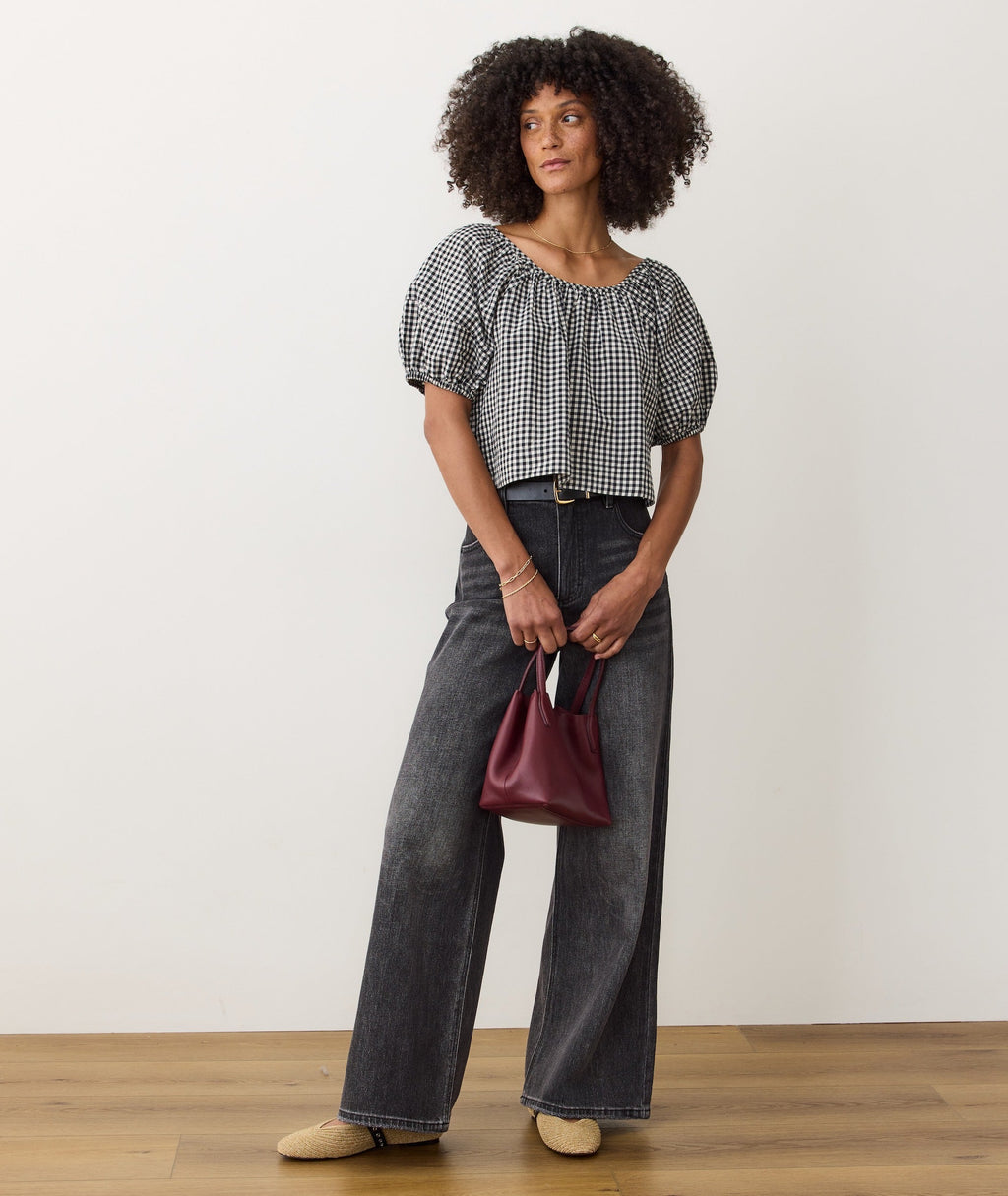 Charlie Denim Wide Leg Pant