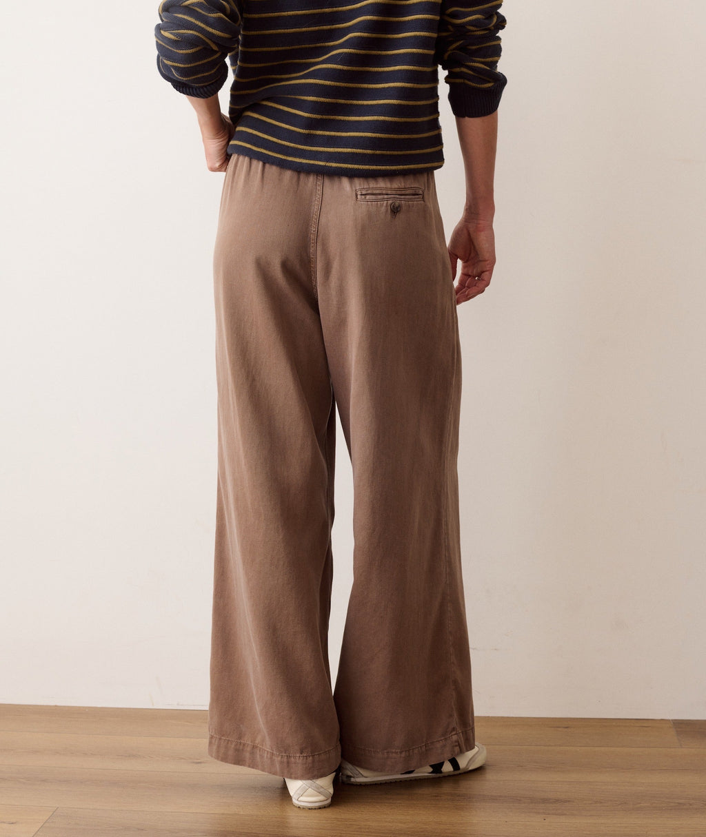 Allison Pleated Wide Leg Trouser