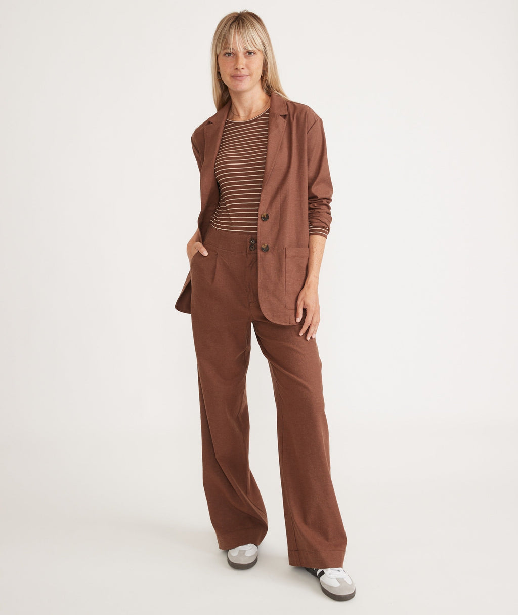 Flora Hemp Blazer