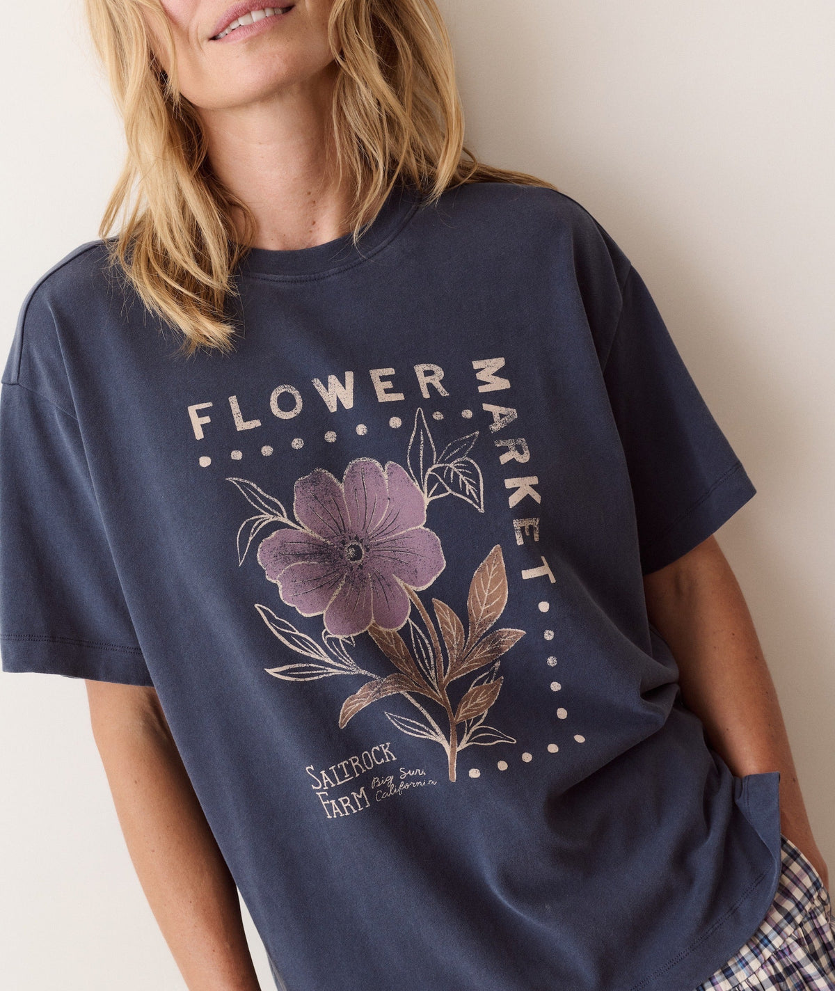 Dream Jersey Oversized Graphic Tee