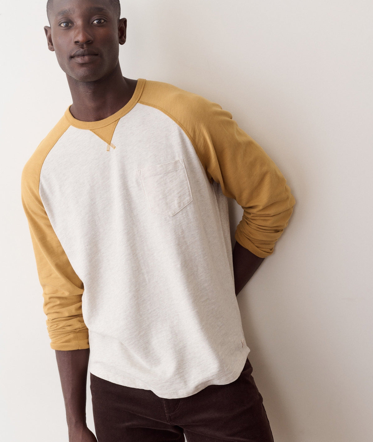 Luxe Slub Raglan Tee