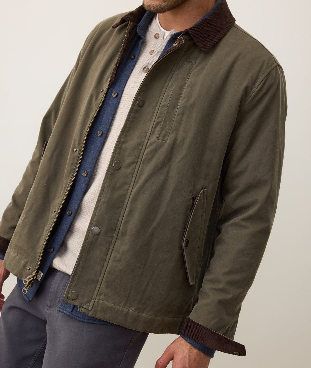 Weston Wax Canvas Barn Jacket