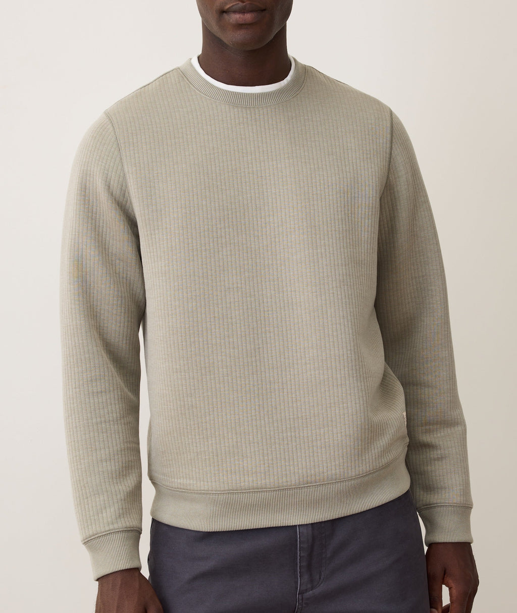 Corbet Quilted Crewneck