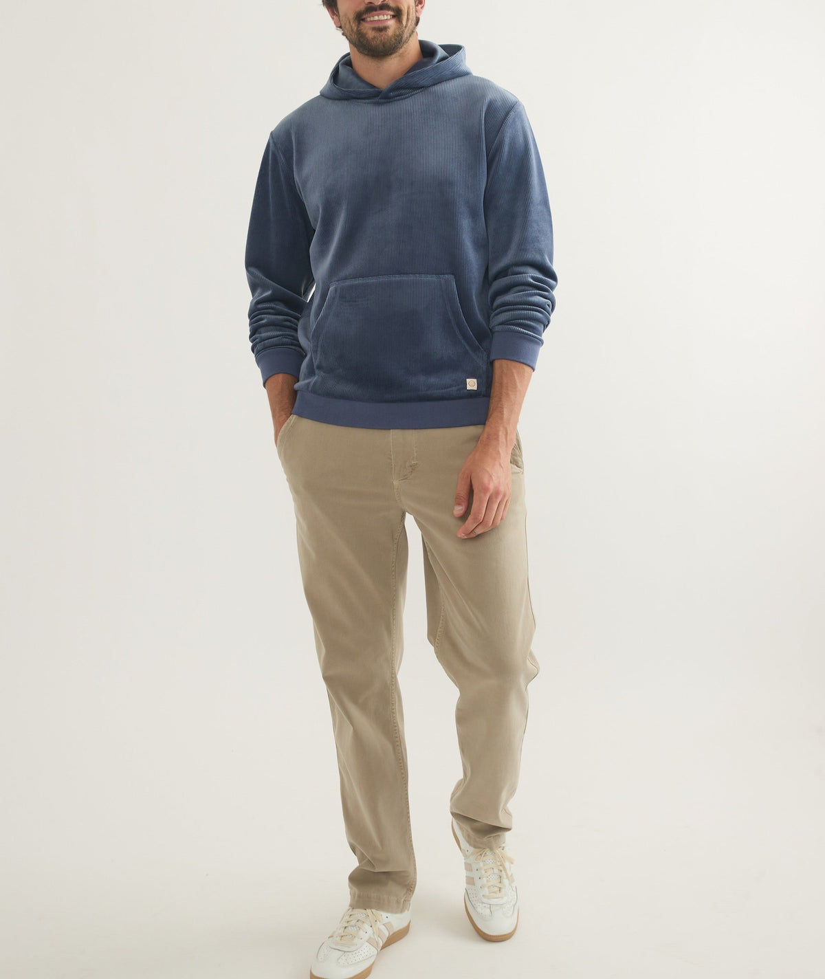 Cord Velour Hoodie