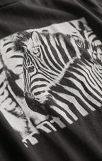 Zebra Graphic Boyfriend Tee