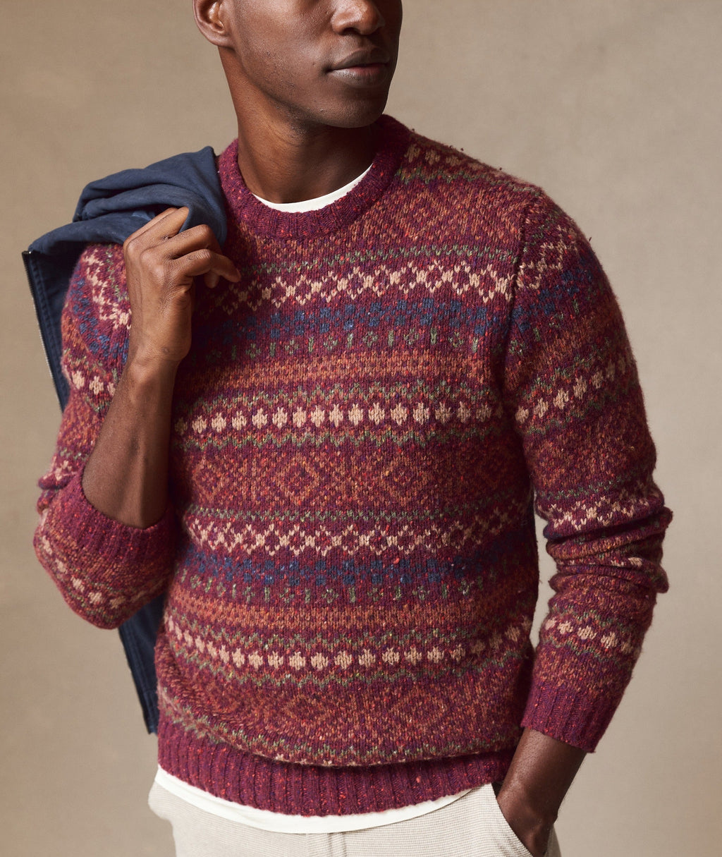 Donegal Fair Isle Sweater
