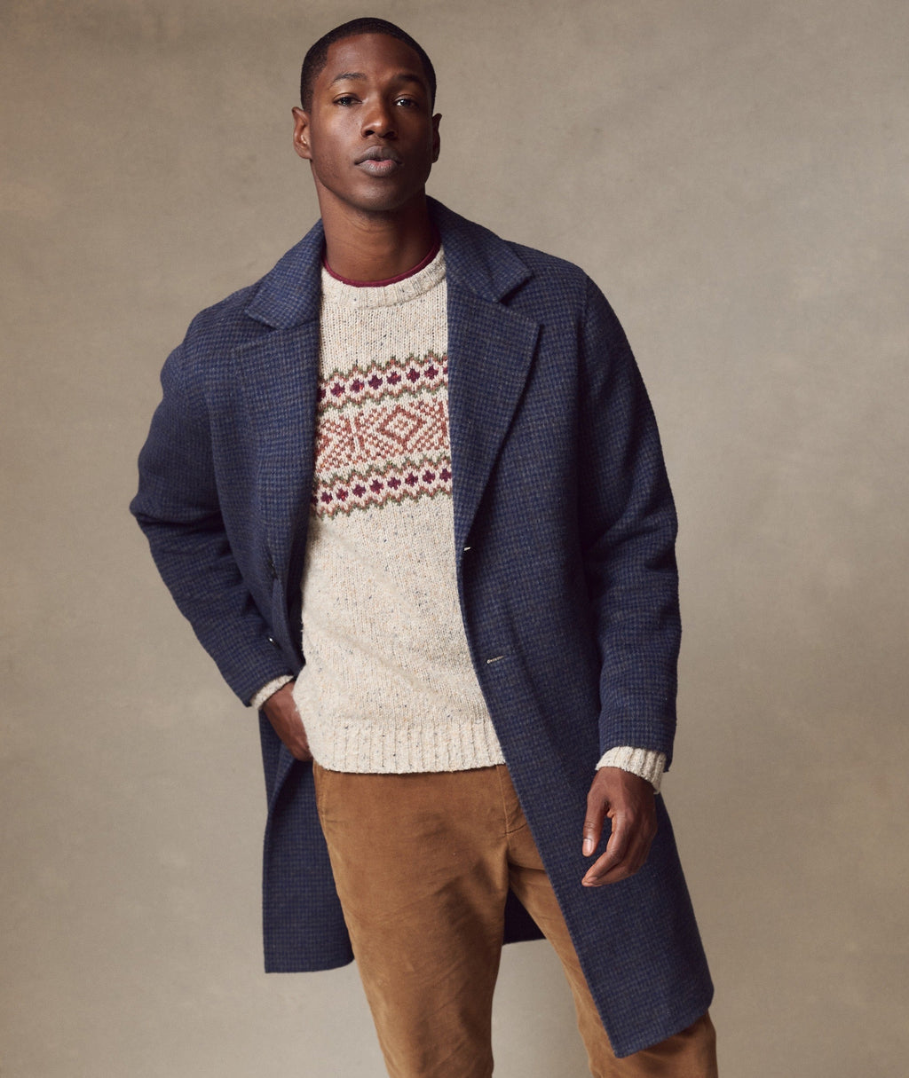 Irving Wool Longline Coat