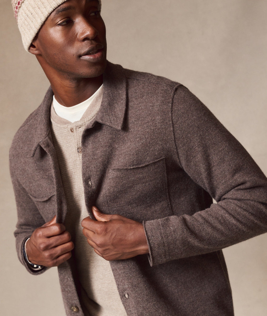 Mendocino Wool Overshirt