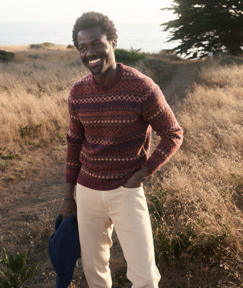 Donegal Fair Isle Sweater
