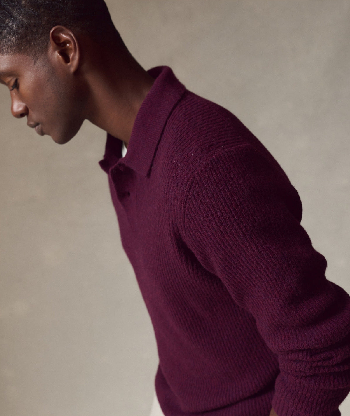 Coastal Merino Sweater Polo