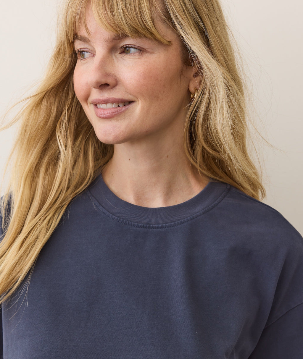 Luxe Sueded Tee