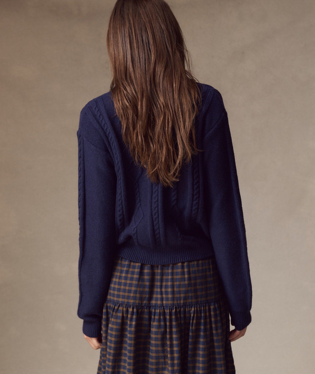 Everly Cable Knit Cardigan