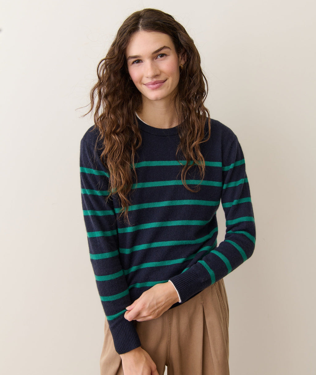 Harper Cashmere Crewneck