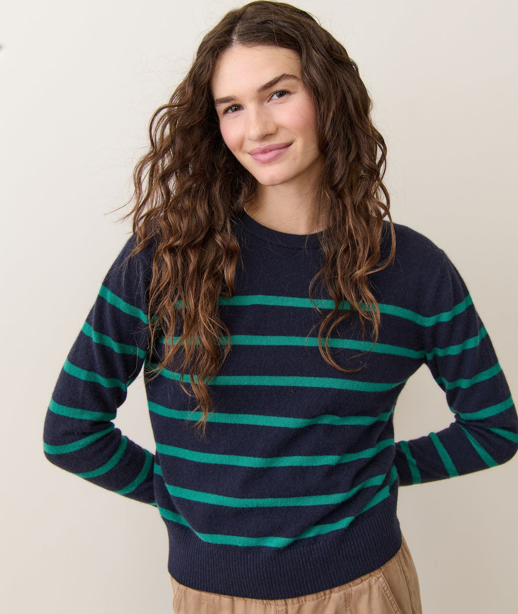 Harper Cashmere Crewneck
