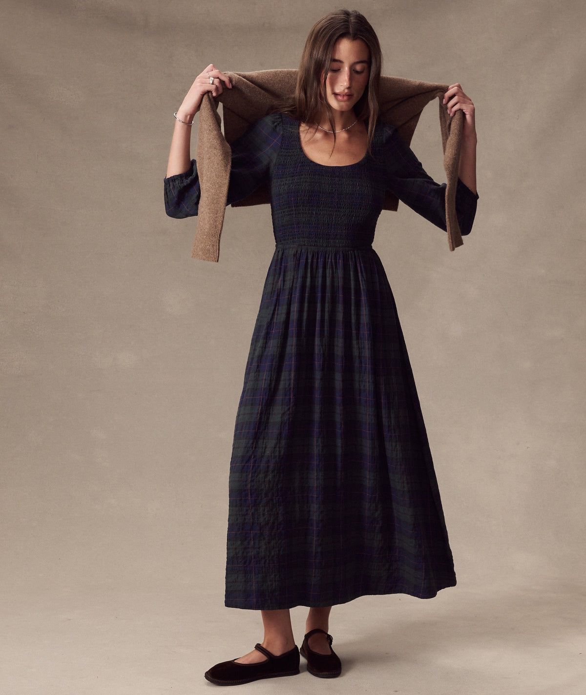 Mari Smocked Dress