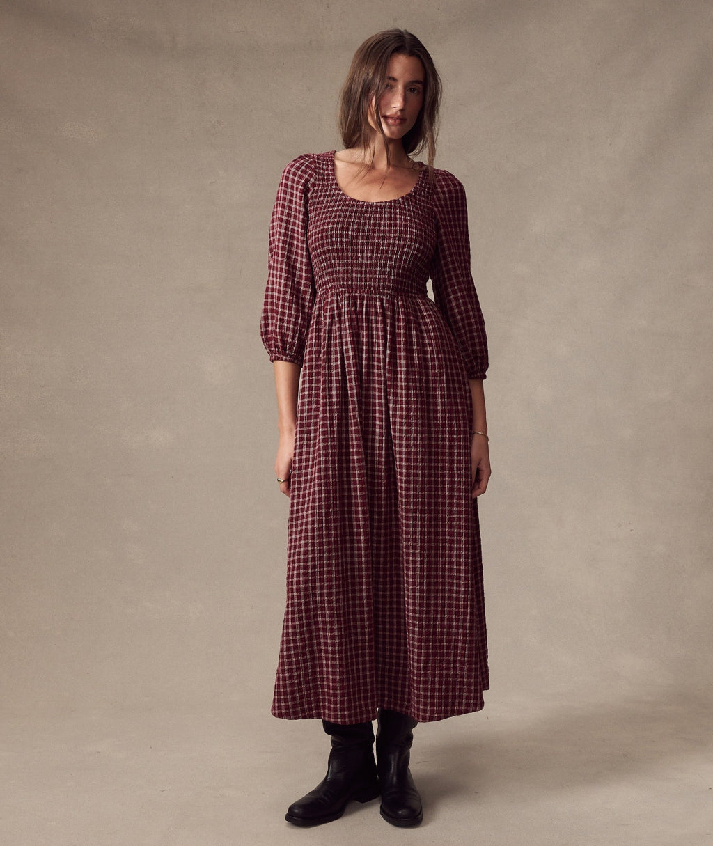 Mari Smocked Dress