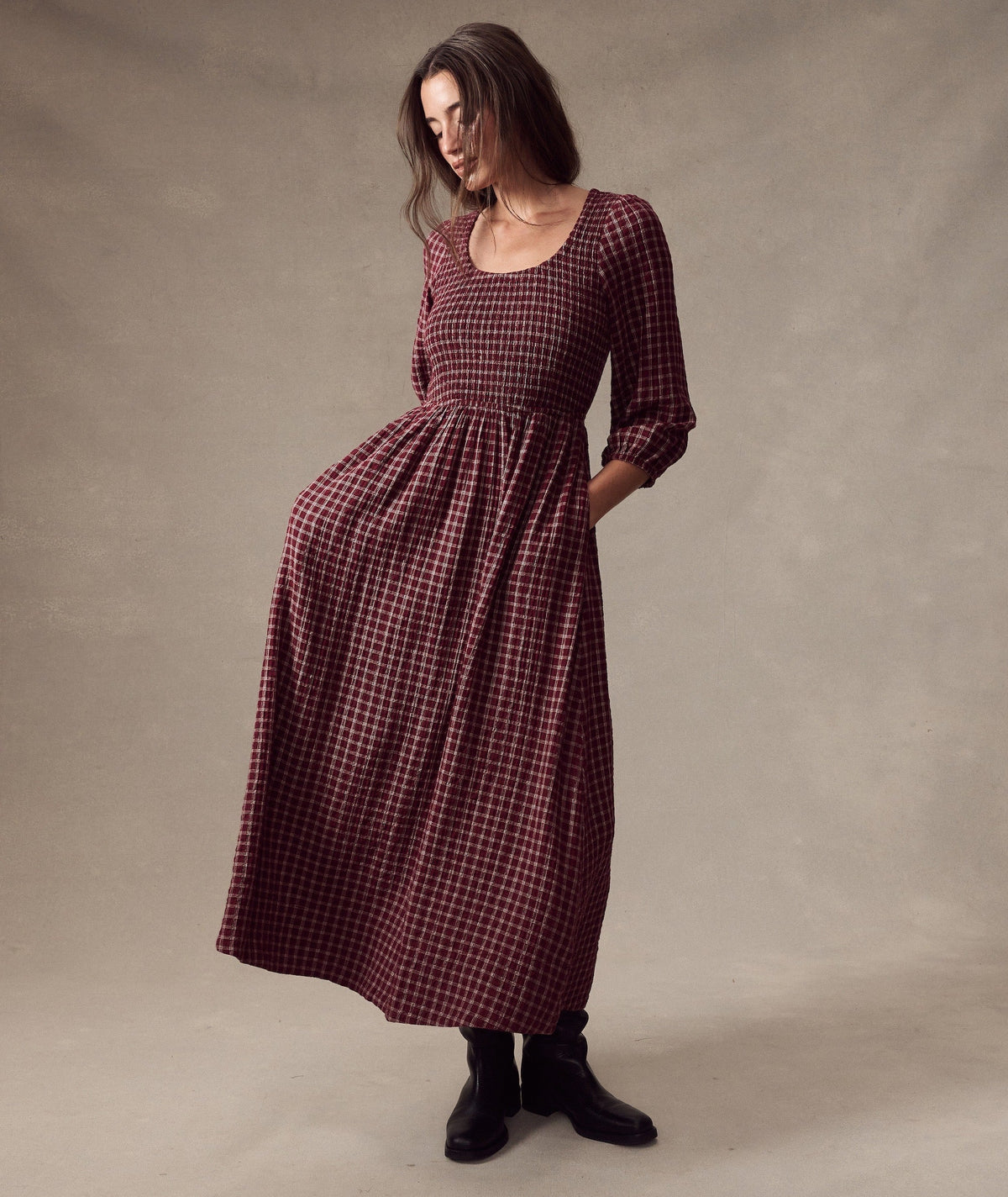 Mari Smocked Dress