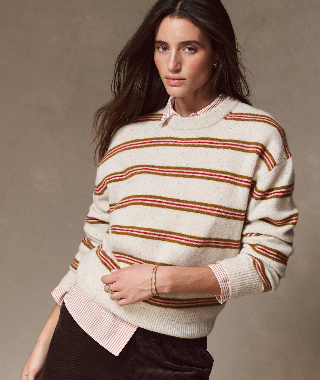 Coastal Merino Crewneck Sweater