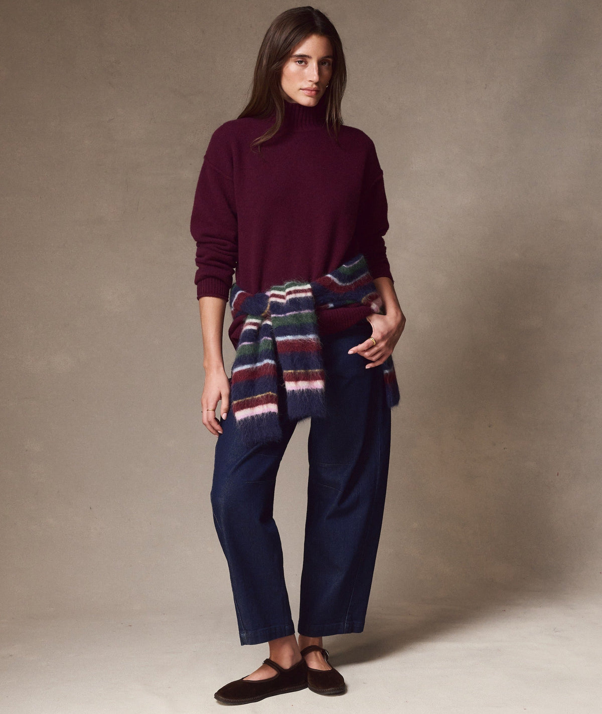 Coastal Merino Turtleneck Sweater