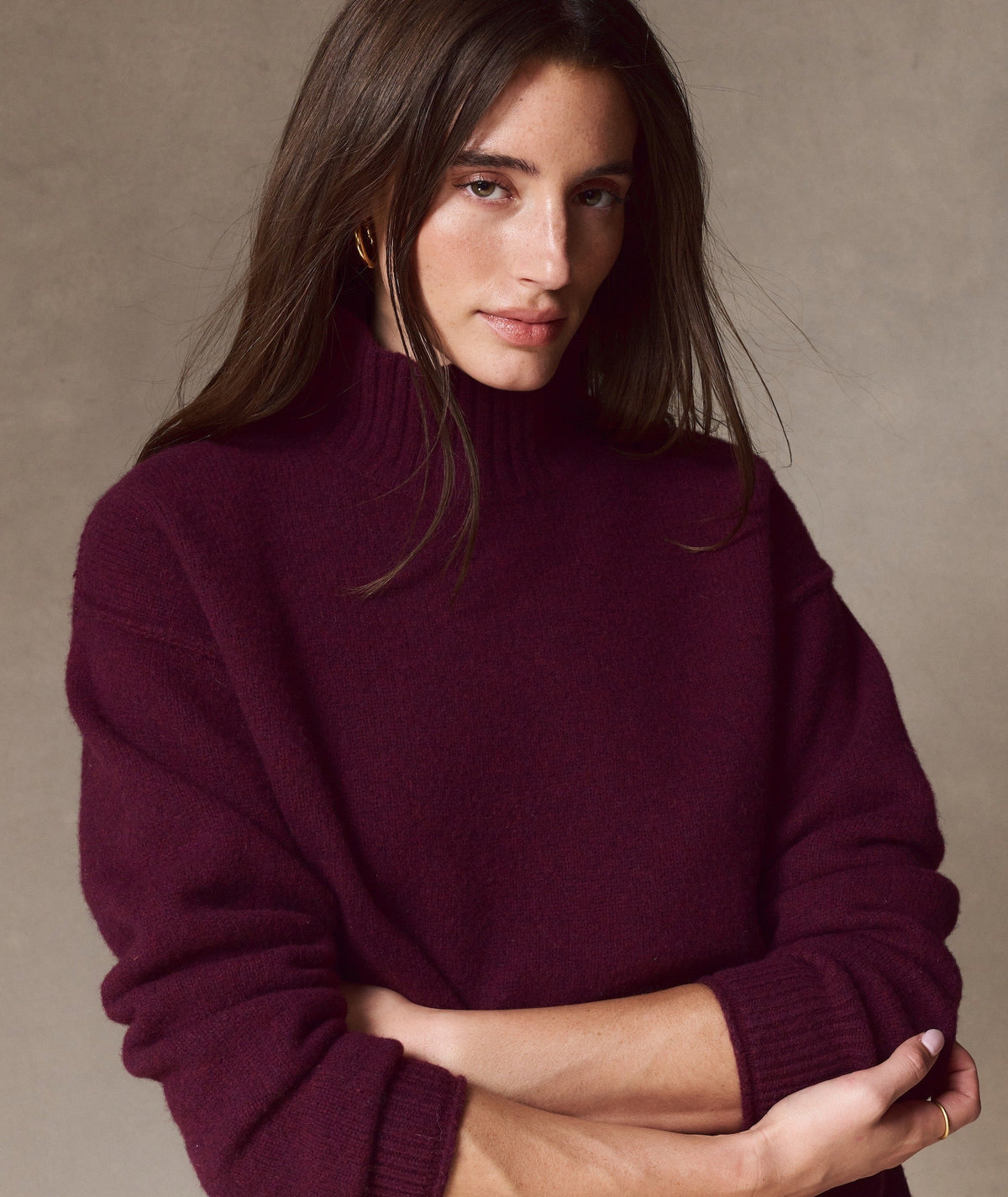 Coastal Merino Turtleneck Sweater