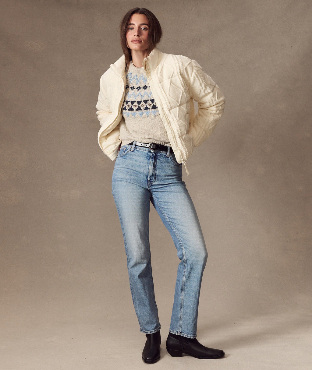 Shea Sweater Puffer Jacket