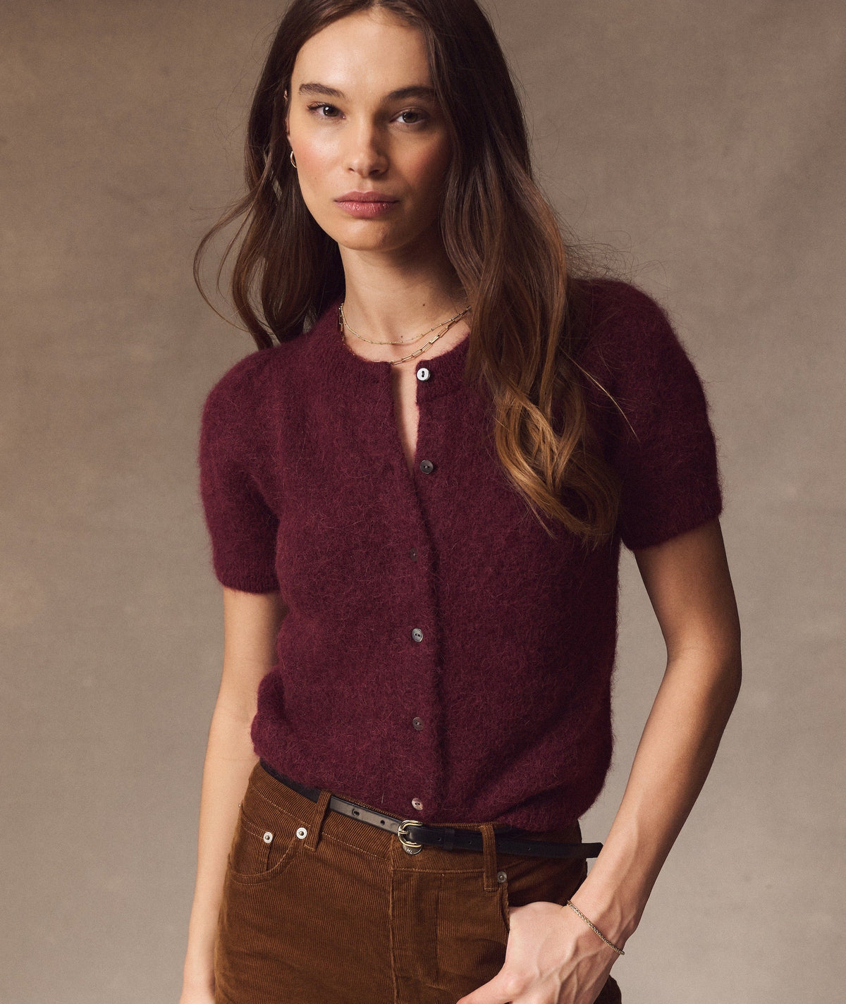 Suri Alpaca Cardigan