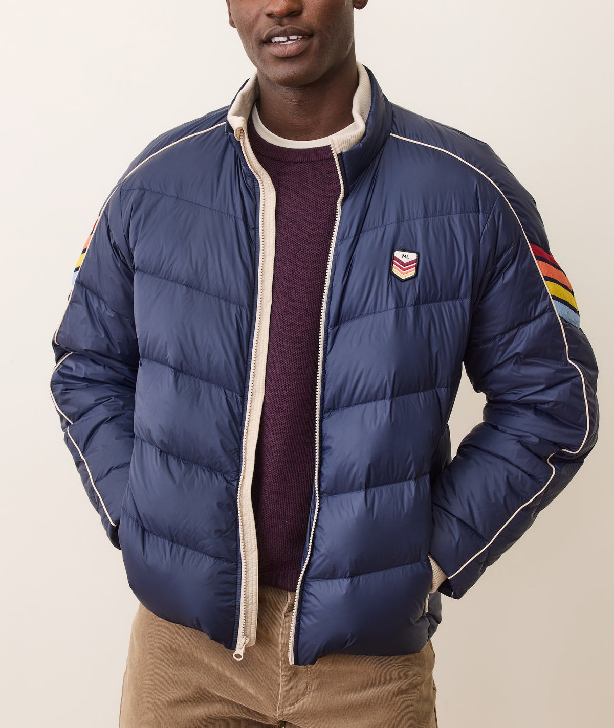 Custom Cut & Sew Bode Puffer Jacket