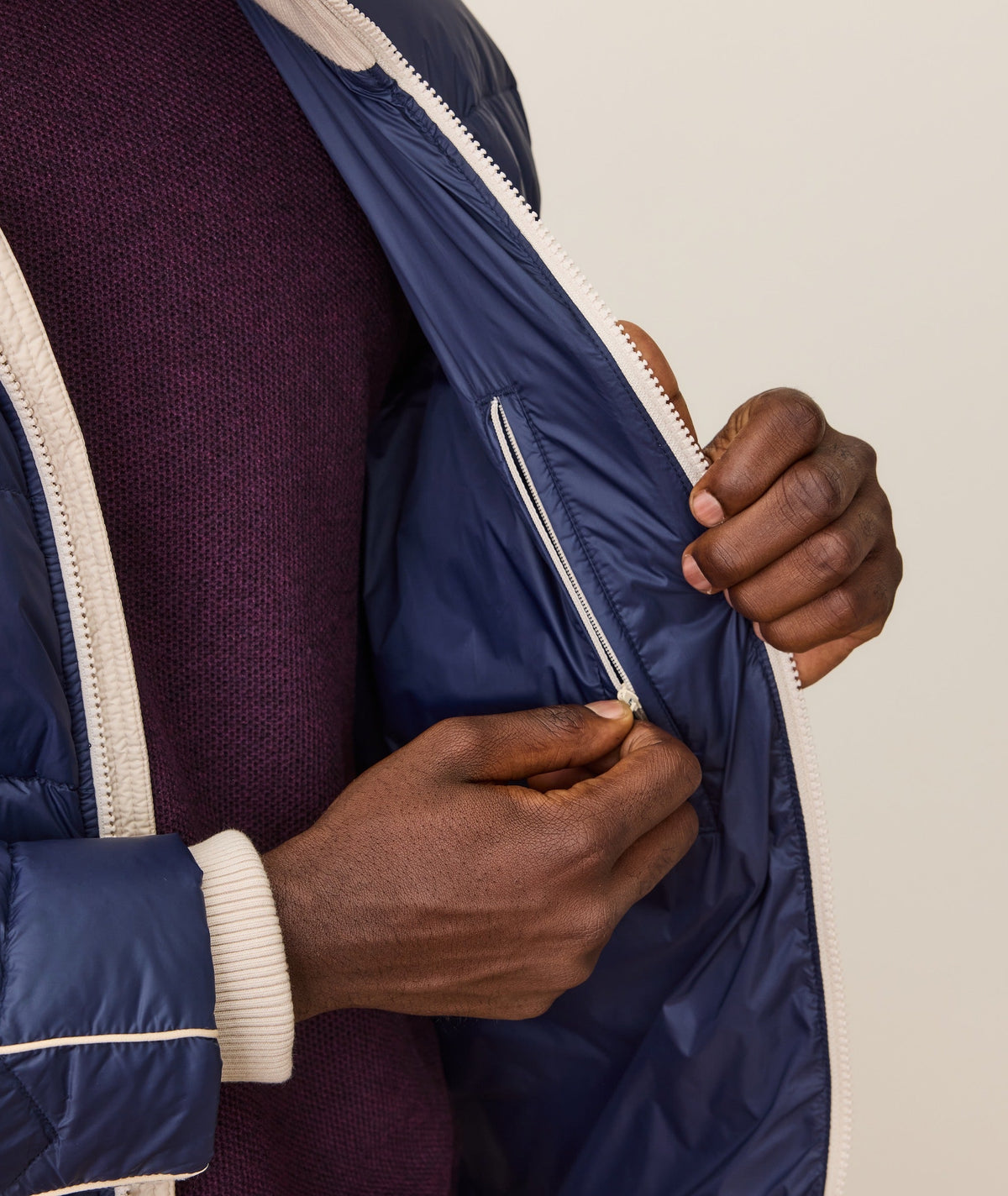 Custom Cut & Sew Bode Puffer Jacket