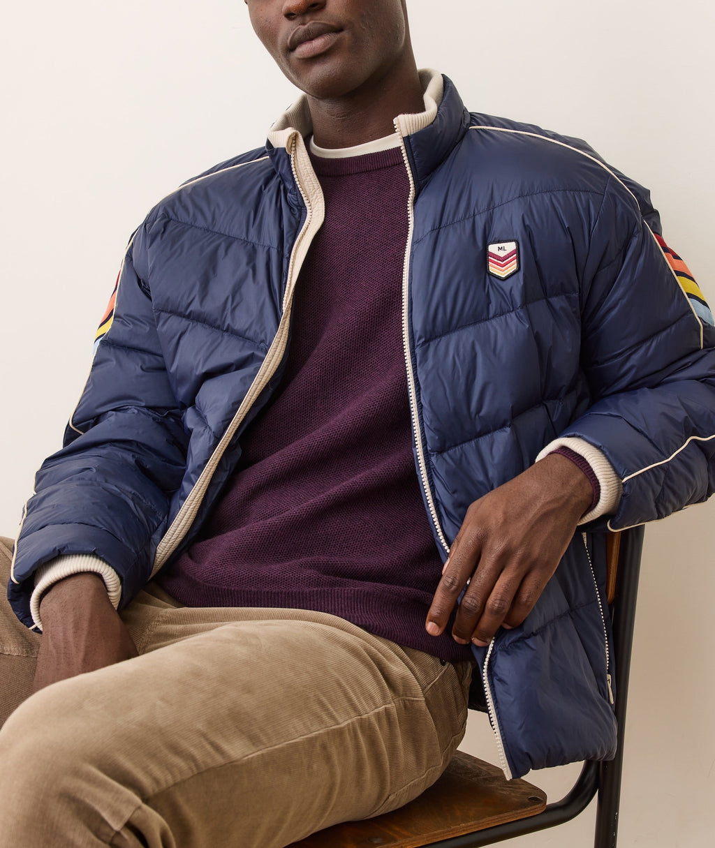 Custom Cut & Sew Bode Puffer Jacket