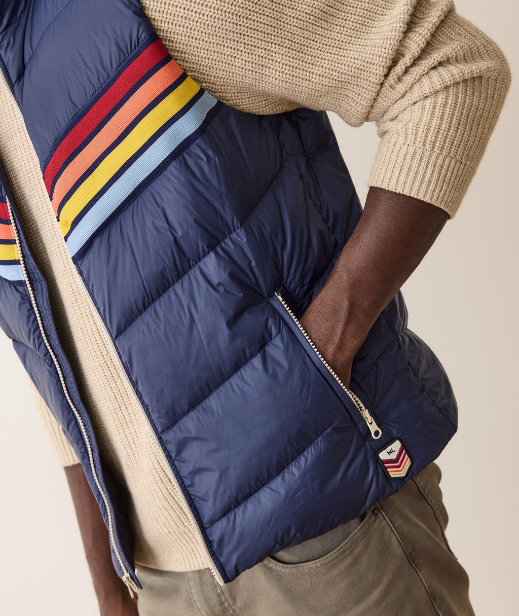 Custom Cut & Sew Bode Puffer Vest