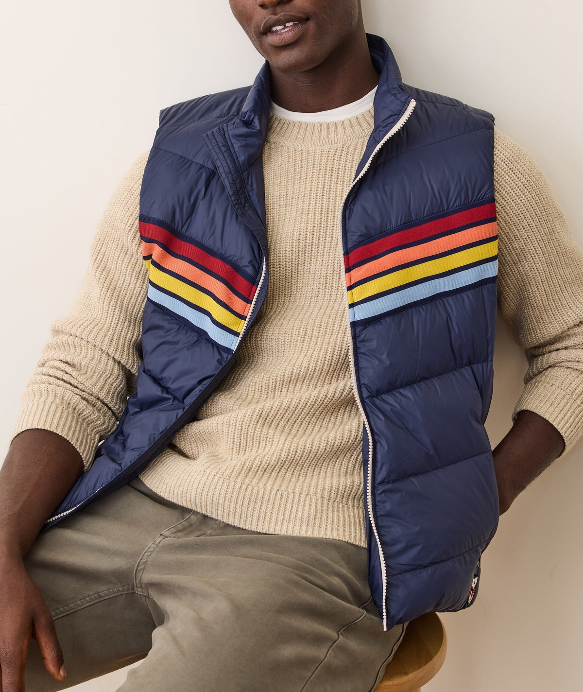 Custom Cut & Sew Bode Puffer Vest