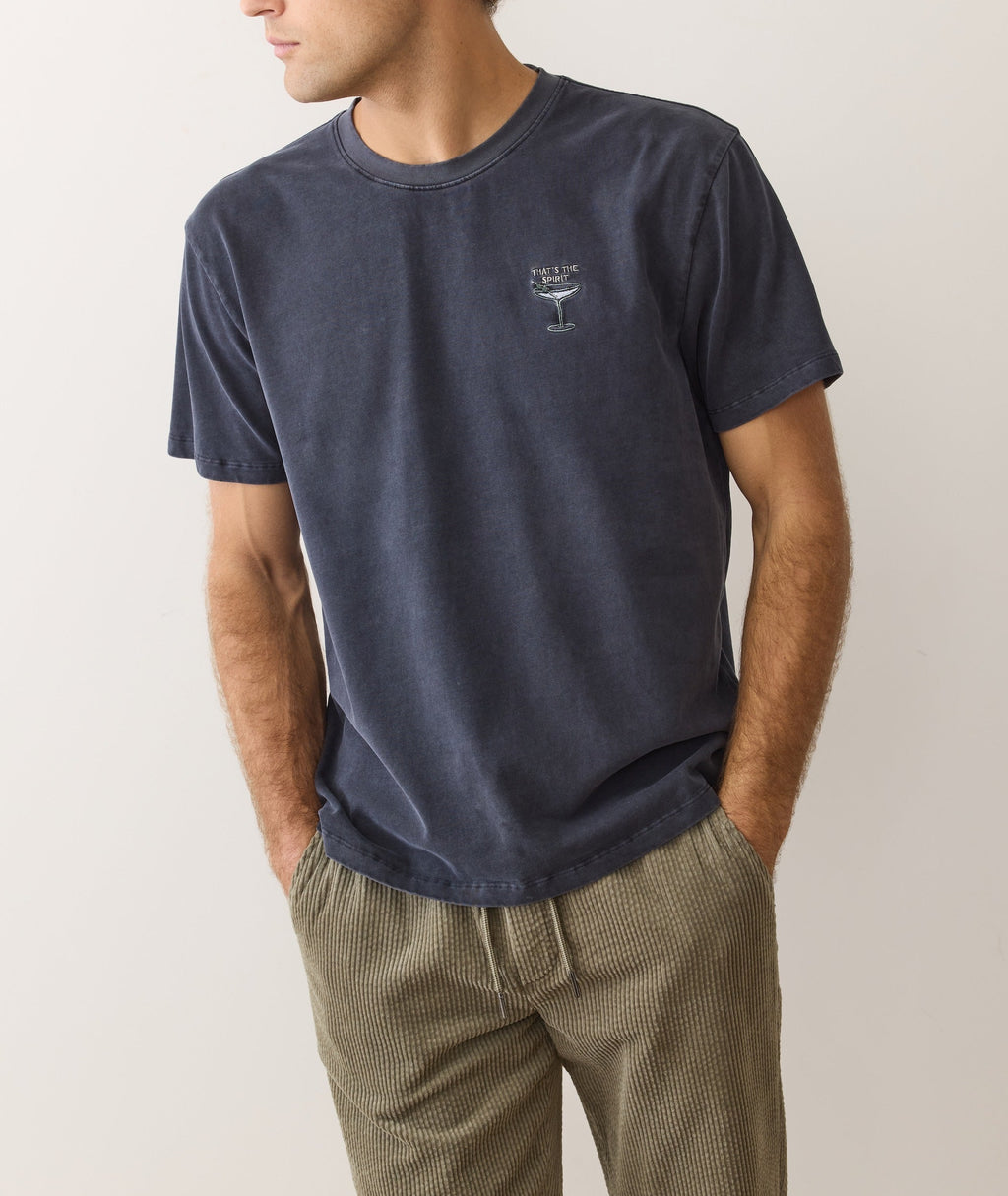 Cloud 9 Sueded Jersey Graphic Tee