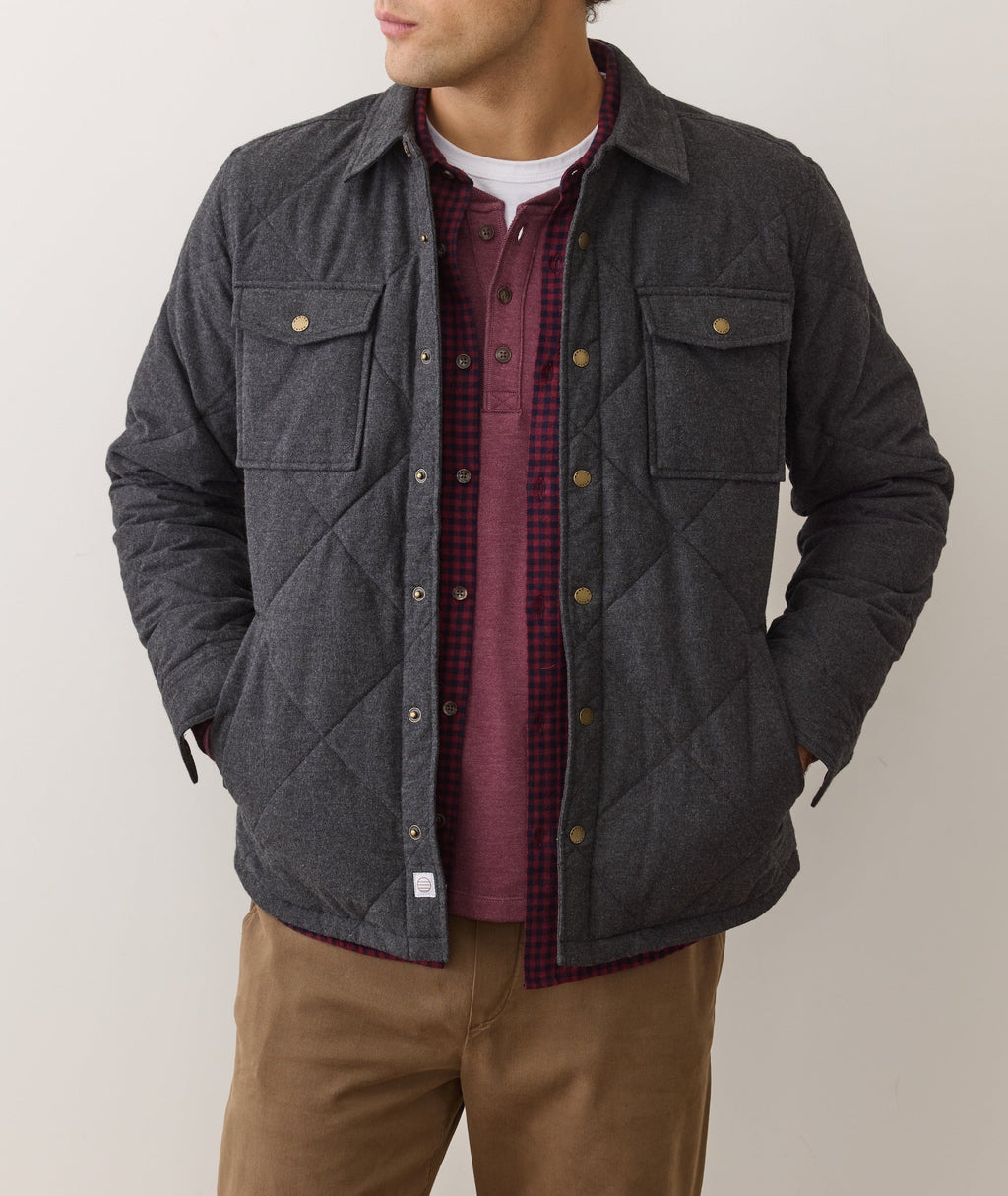 Olin Quilted Overshirt