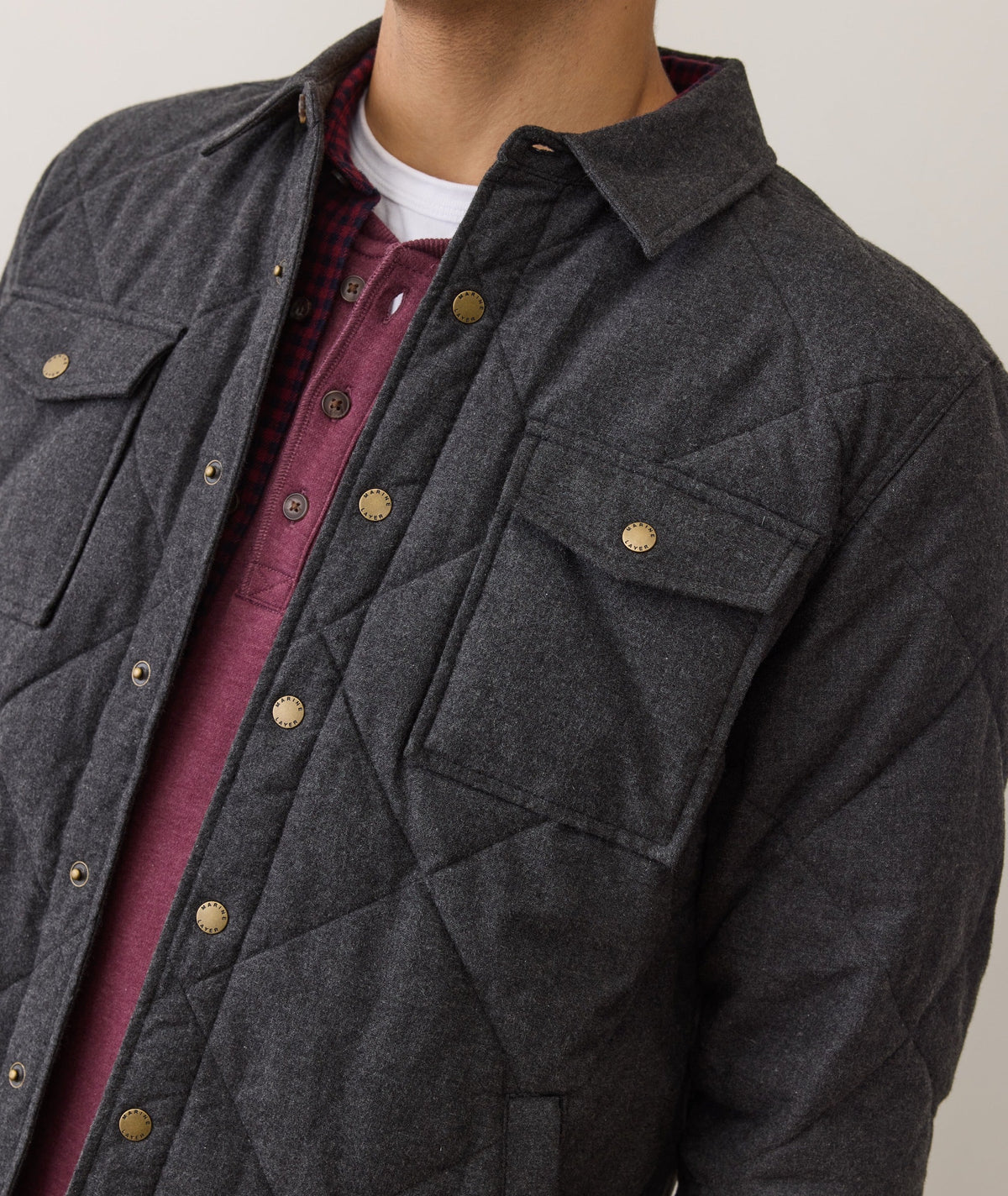 Olin Quilted Overshirt