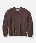 Men's Cloud 9 Fleece Relaxed Crewneck in Coffee
